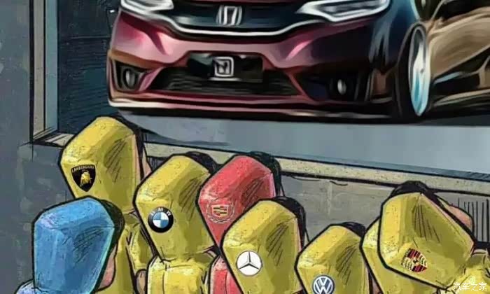 朋友们,求图!一小男孩穿着黄色雨衣,看着gtr