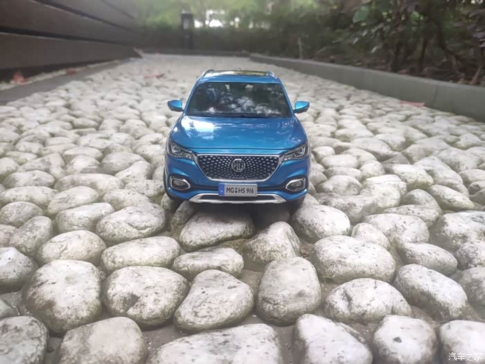 车模也很精彩,名爵HS模型拍摄记录