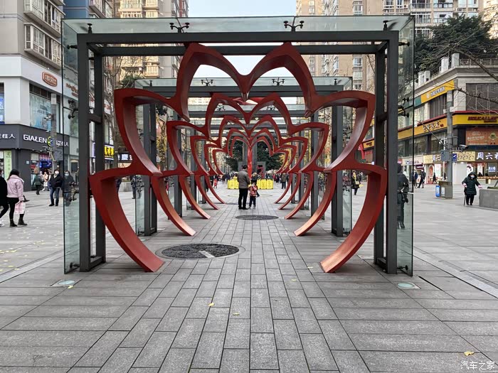 冬日暖阳九宫庙商业圈精致升级传祺gs8步行街之旅求精