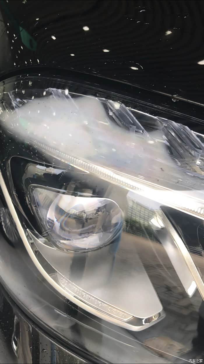 【图】刚提的gls大灯起雾_奔驰gls论坛_汽车之家论坛