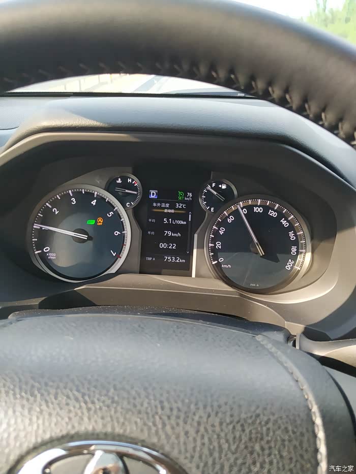 【图】是不是中规最低油耗了?_普拉多论坛_汽车之家论坛