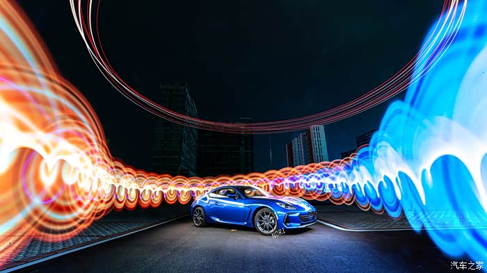 汽车之家android版 brz光绘摄影小试 4月19号提车,白天工作忙,开的少