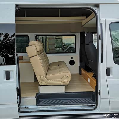 新世代全顺改装帖,简单改床车,轻量化改装,全铝型材框架