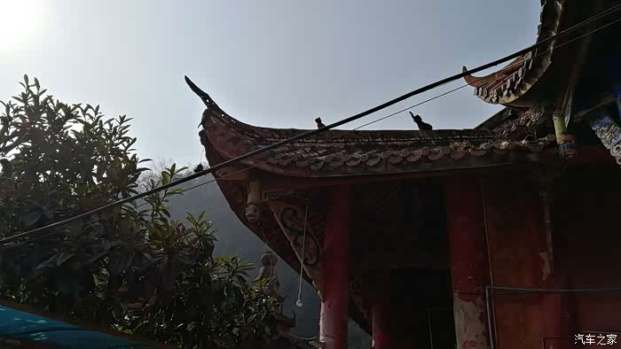 四川长安suv联盟跋山涉水自驾大鹏寺