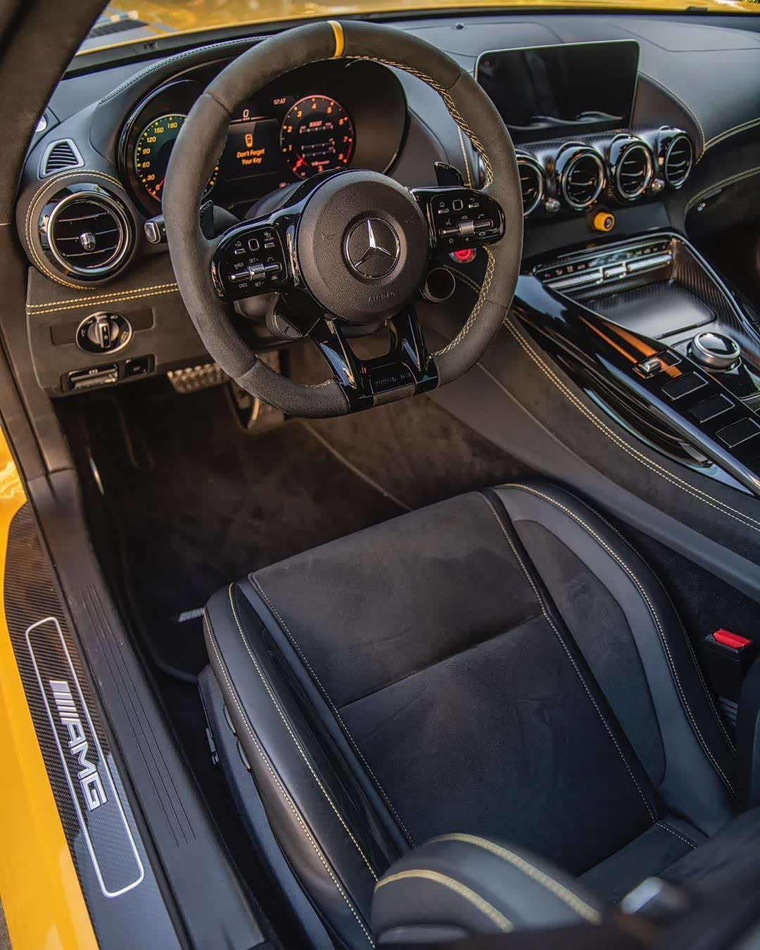 mercedes - amg gtr pro 日光 黄_奔驰amg论坛_手机汽车之家