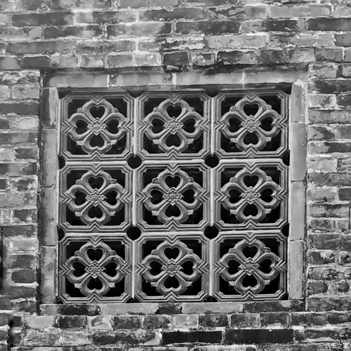 很有代表性的建筑,岭南建筑风格:石窗.