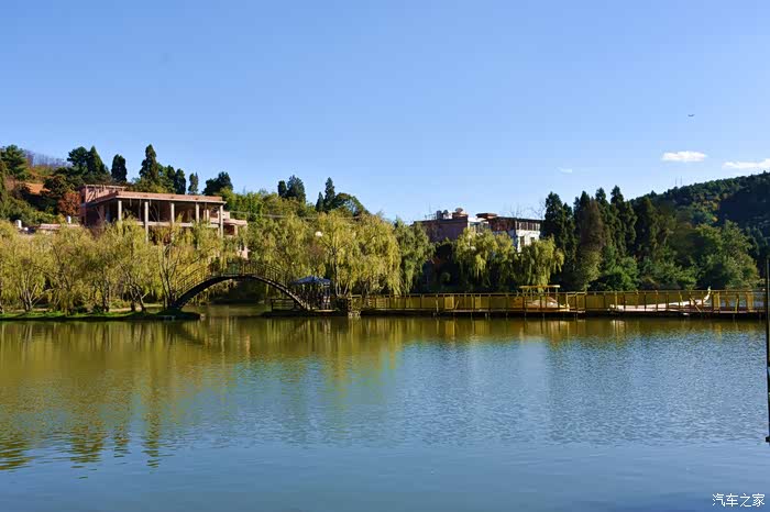 爱车作业大征集自驾昆明二龙湖度假山庄