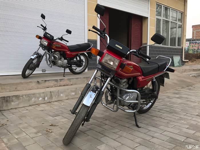 1998年五羊本田125a黑条重获新生