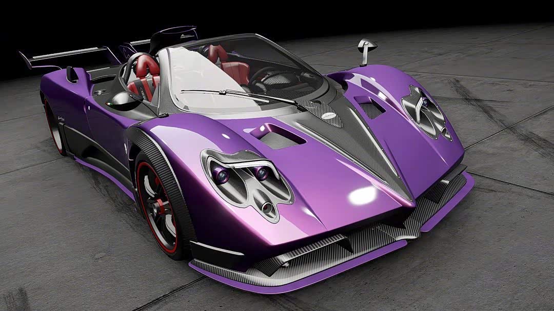 帕加尼pagani zond这颜色我喜欢