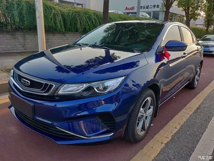 帝豪十年荣耀吉利帝豪gl智享版提车作业