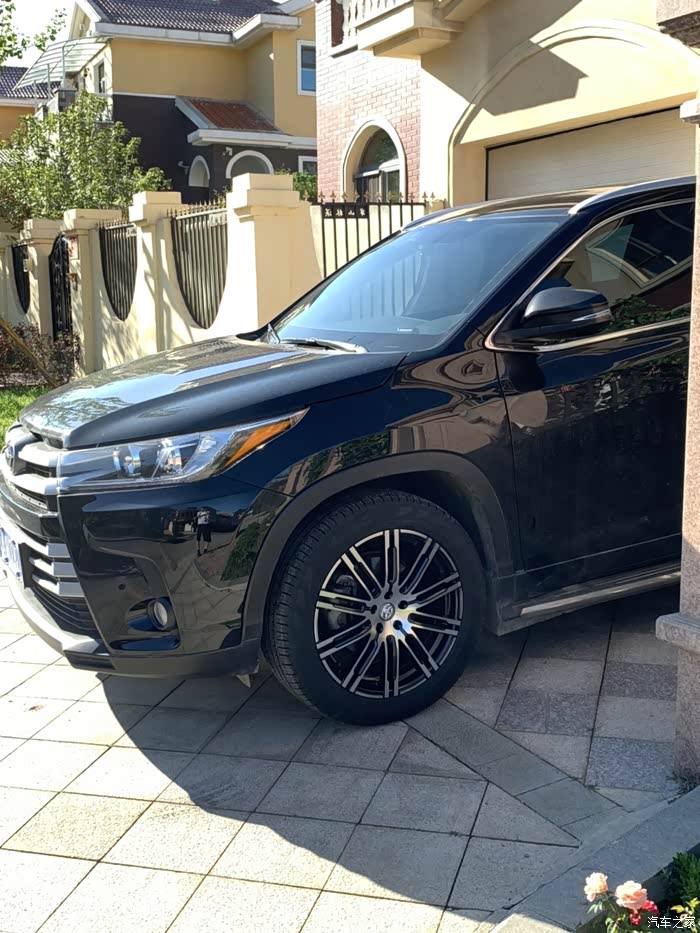 汉兰达轮毂改装