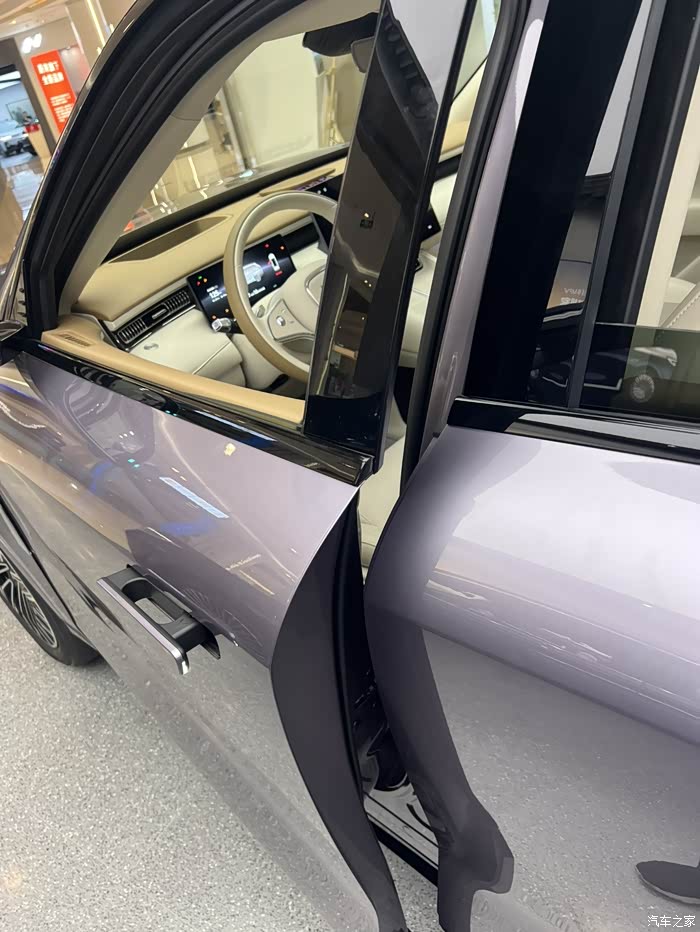 【图】岚图free+的细节之车门。 岚图free+的车门打开后,给_岚图FREE论坛_汽车之家论坛