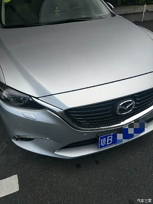 四s店做的全车喷漆磨砂银