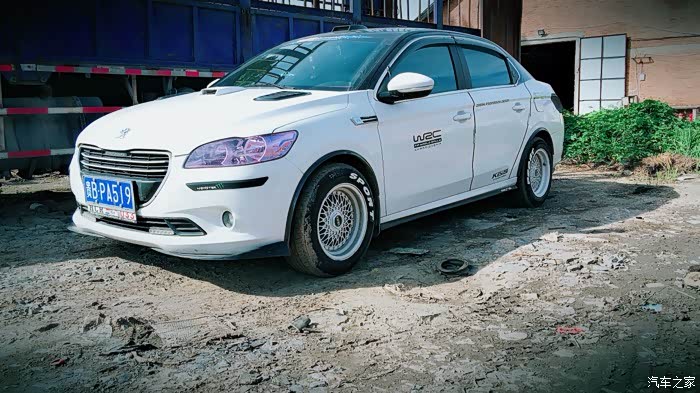 【图】301小狮子外观小改装_标致301论坛_汽车之家论坛