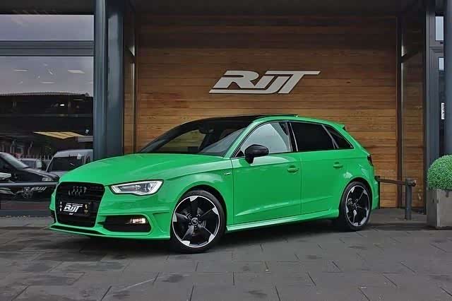 奥迪a3蜥蜴绿从保时捷911gt3rs借来