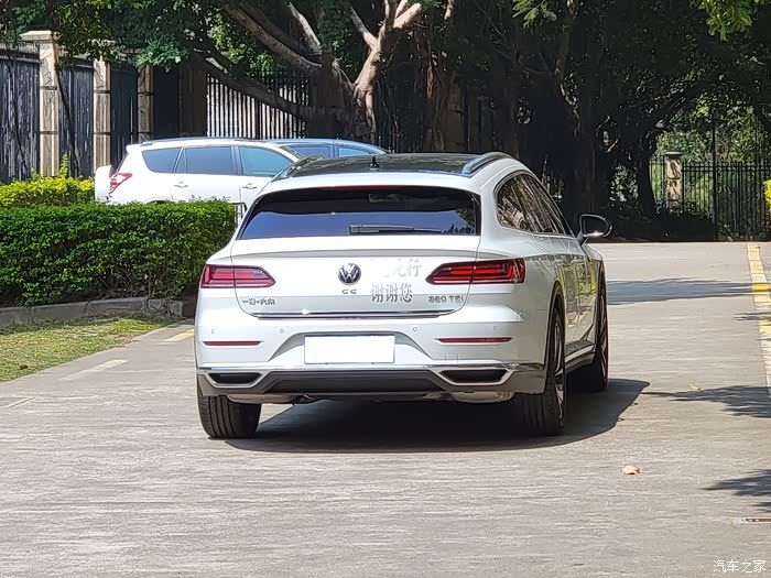 2021款一汽大众cc猎装车猎心版外观鉴赏和一些使用体会