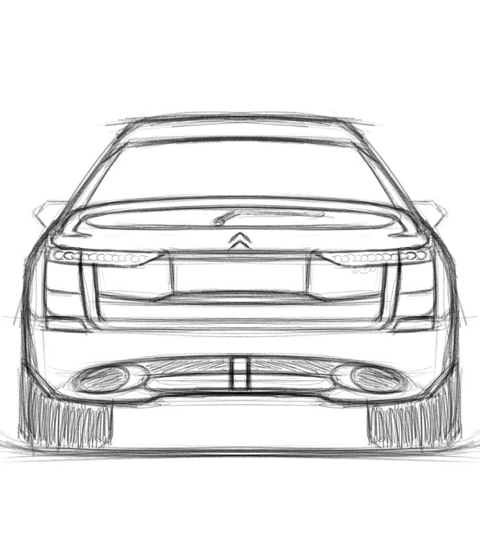 大猜想:全新一代雪铁龙富康.