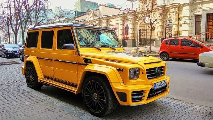 梅赛德斯mercedes-黄色大g_奔驰g级论坛_手机汽车之家