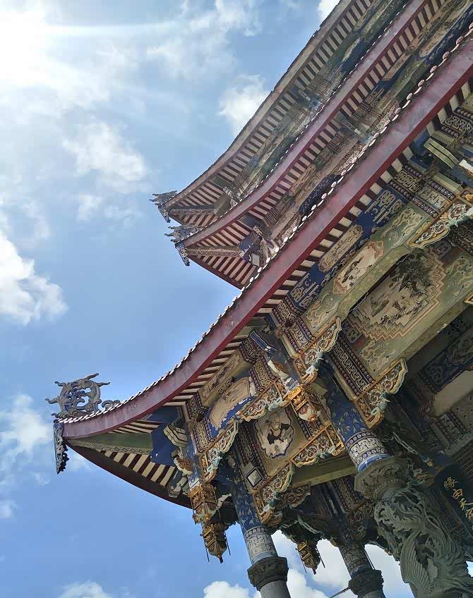 长乐显应宫位于福建长乐漳港仙岐海滨,距福州50公里!