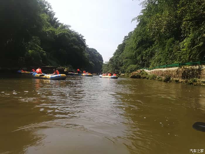 【图】炎炎夏季之七洞沟漂流记_长安cs75论坛_汽车之家论坛