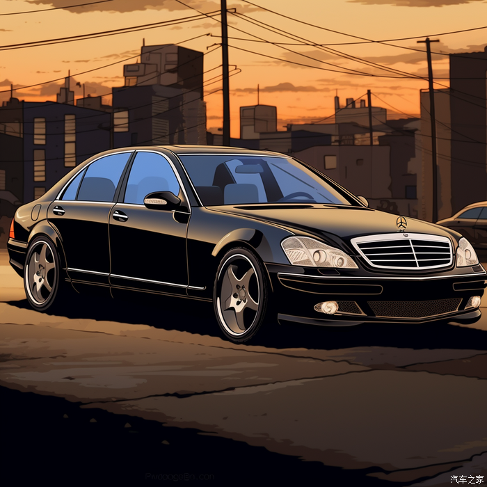 【图】做了一些w221的卡通图像_奔驰s级论坛_汽车之家论坛