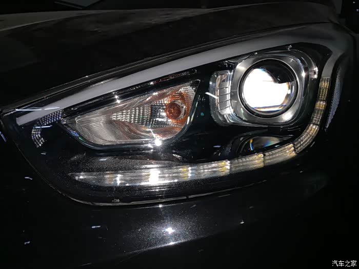 【图】两只前大灯里面起雾_北京现代ix35论坛_汽车之家论坛