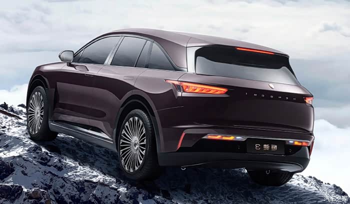 迎面走来的是恒驰3一款c级豪华电动suv