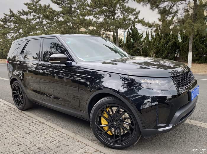 发现5改装22寸轮毂10活塞刹车卡钳