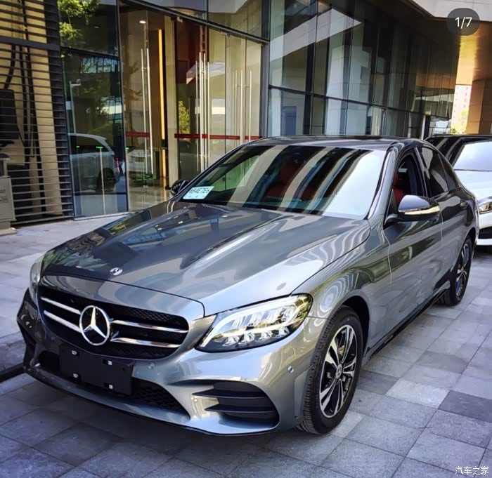 【图】求标轴c260月光石灰实车照_奔驰c级论坛_汽车之家论坛