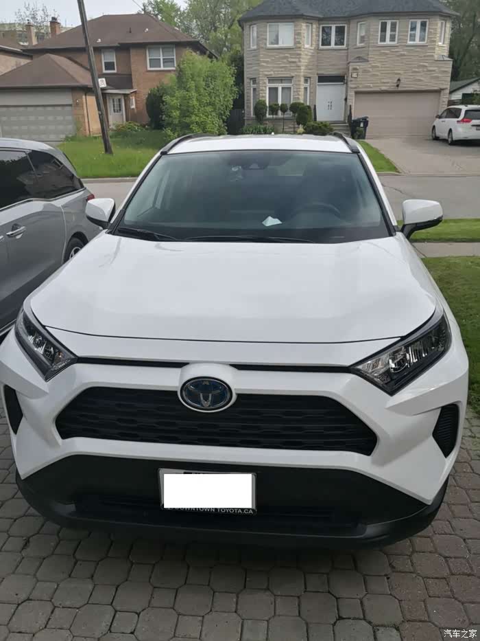 加拿大提丰田rav4 2019 hybrid混动低配版