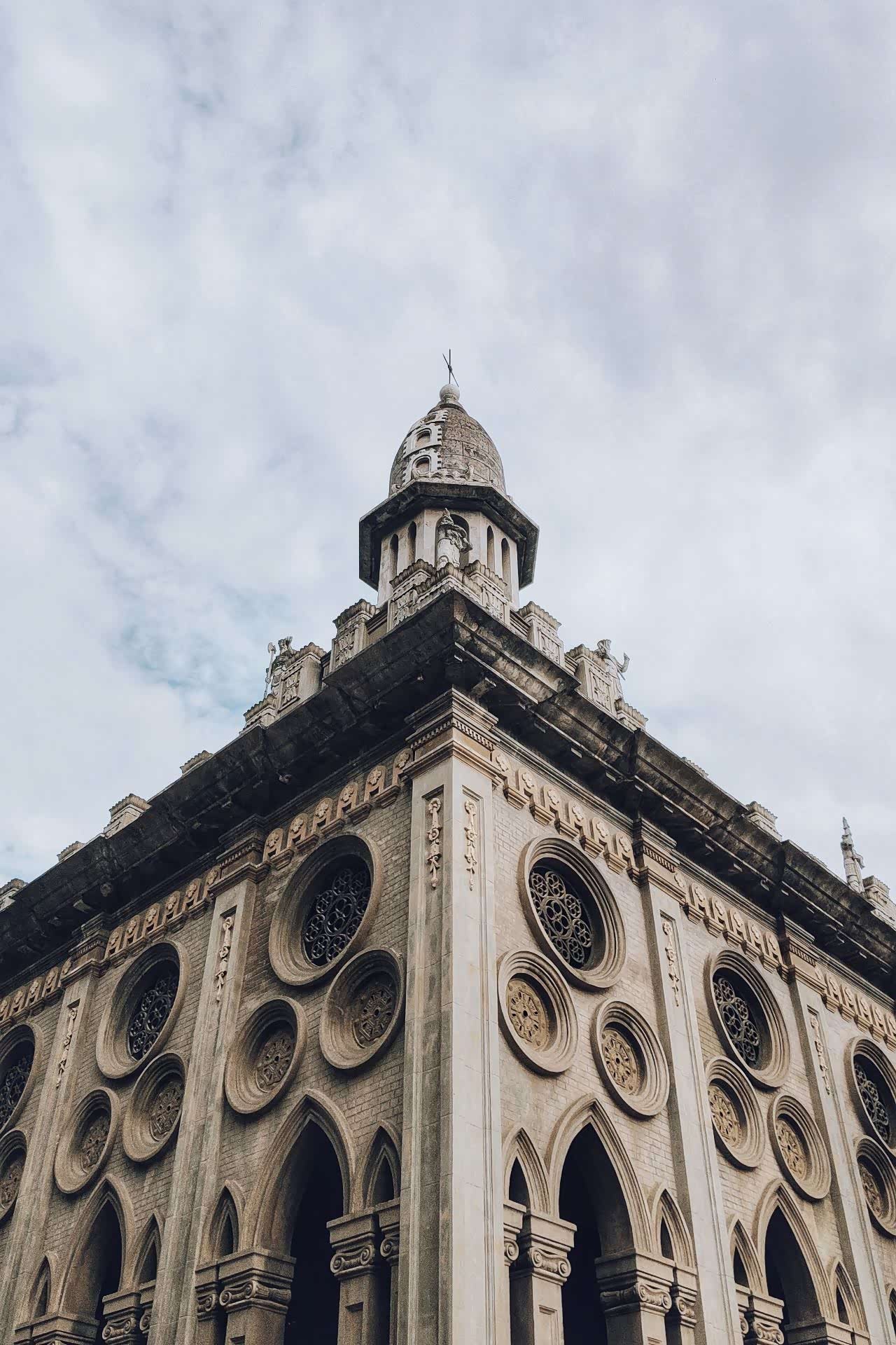 具有名族特色的建筑物很醒目的