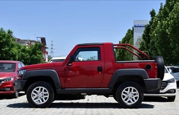 北汽版吉姆尼诞生,2.3t四驱,bj40双门敞篷造型真帅气