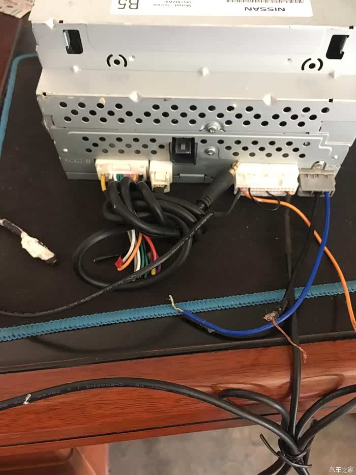 日产da屏的接线图是怎样