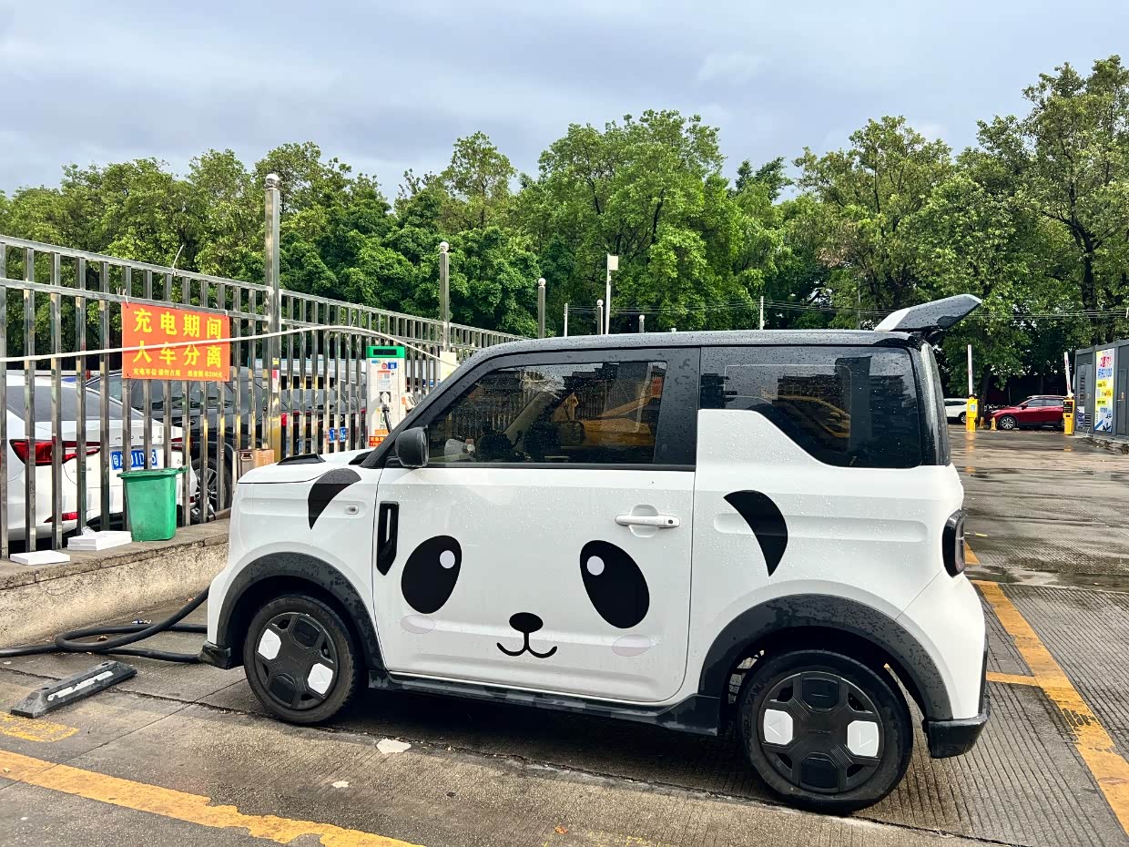 #分享表显油耗 吉利熊猫mini电耗分享