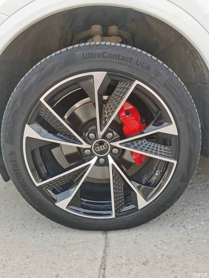 【图】20款奥迪q5l尊享风雅型升级rs7龙鳞锻造轮毂_奥迪q5/q5l论坛
