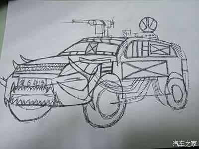 生化危机版越野车?快来围观!求精