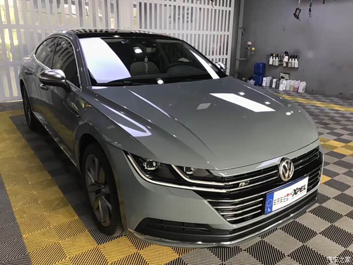 【图】你们玩的改色水泥灰_一汽-大众cc论坛_汽车之家论坛