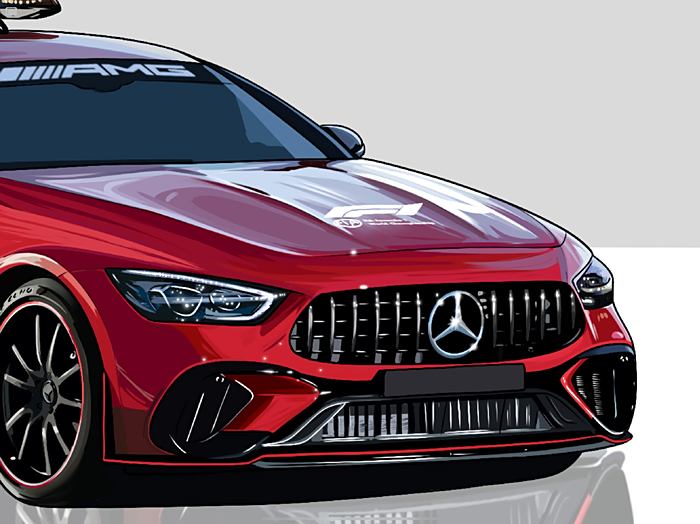 【圖】【汽車手繪】amg gt black series,amg gt 63 s_奔馳c級論壇