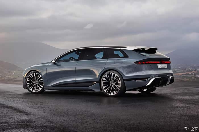 奥迪a6avantetron概念车正式发布量产版2024年上市