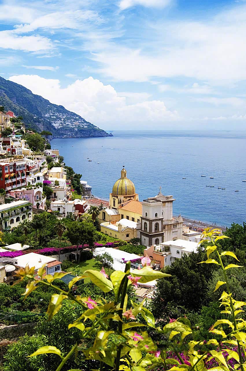 意大利波西塔诺小镇好想余生在这里安顿下来