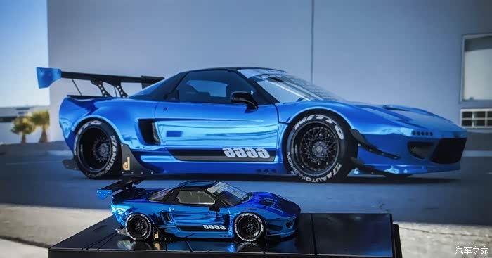 暑假show超靓的火箭兔nsx这个小车能闪瞎双眼