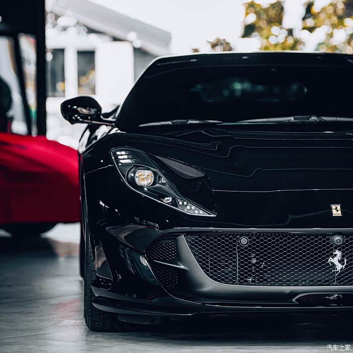 【图】ferrari 812 superfast,霸气的黑武士一枚_法拉利812论坛_汽车