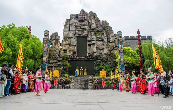 全家夜游 杭州古城-宋城