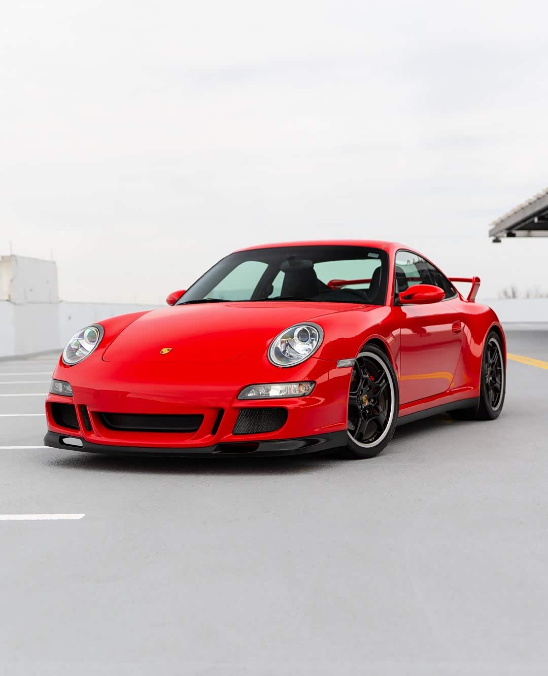 大红色的保时捷属于你的激情火焰porsche911