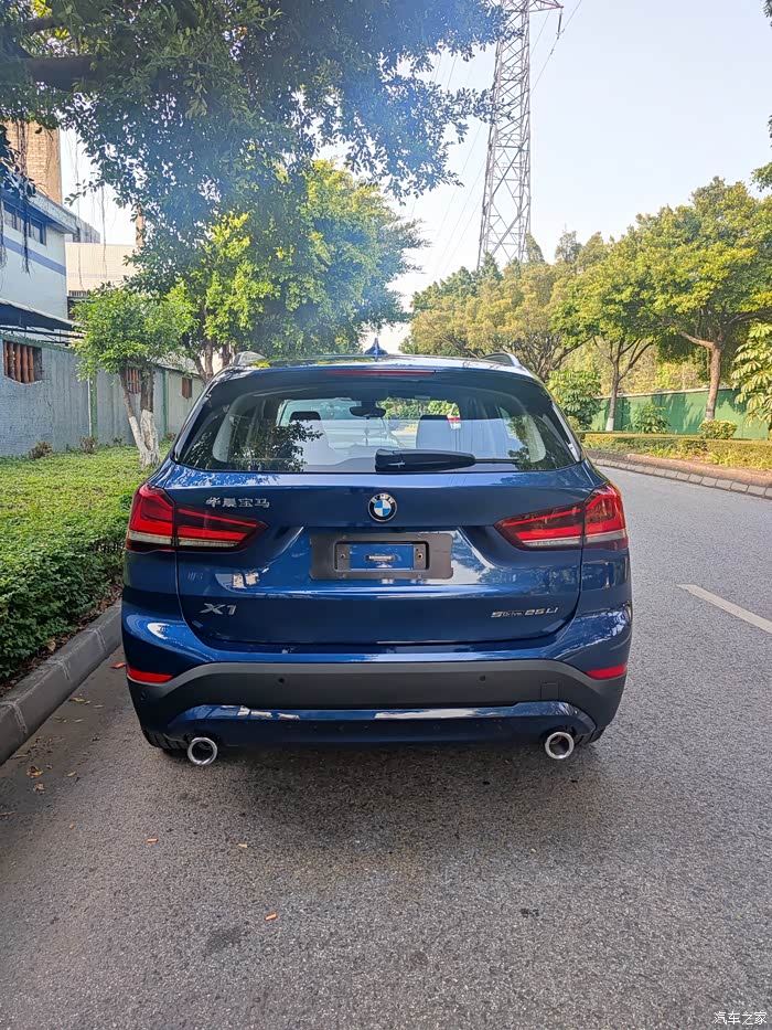 【图】22款25领先量子蓝提车了,找个组织,认证_宝马x1论坛_汽车之家
