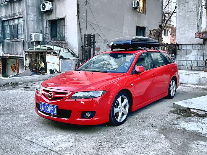 浅晒一下马自达6旅行版wagon瓦罐整备改装过程