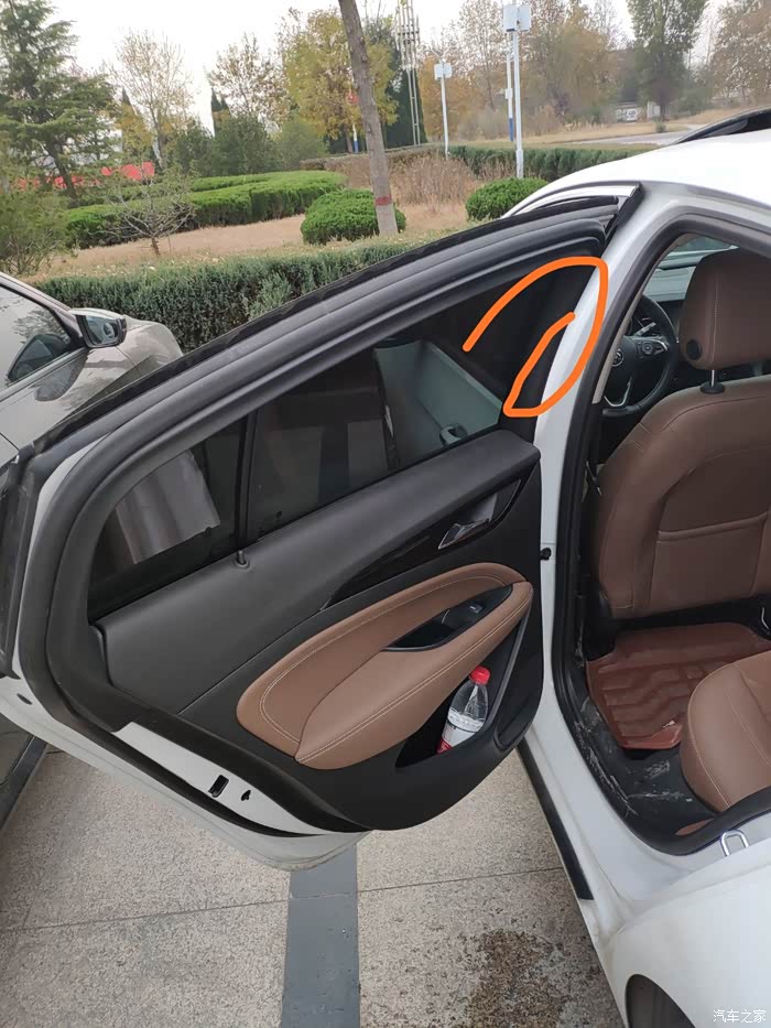 【图】左后车门塑料件更换多少钱_君威论坛_汽车之家论坛