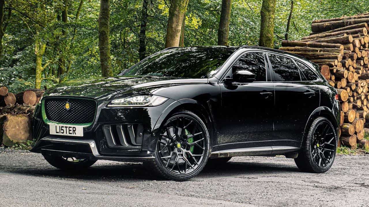 捷豹fpacesvr改装版这样的外观设计非常的具有野性