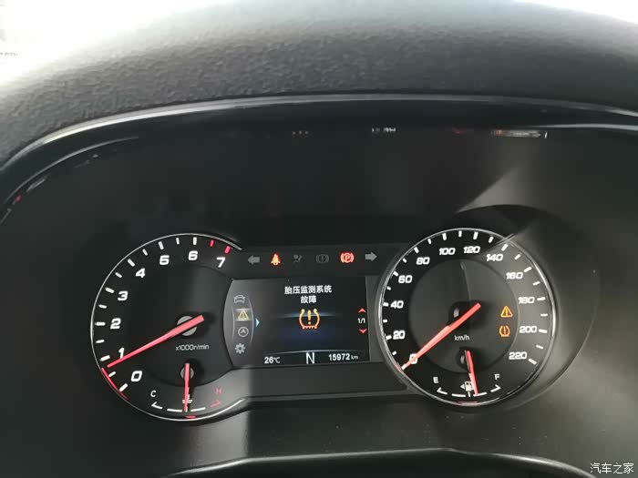 吐槽一下长安cs35plus的胎压监测