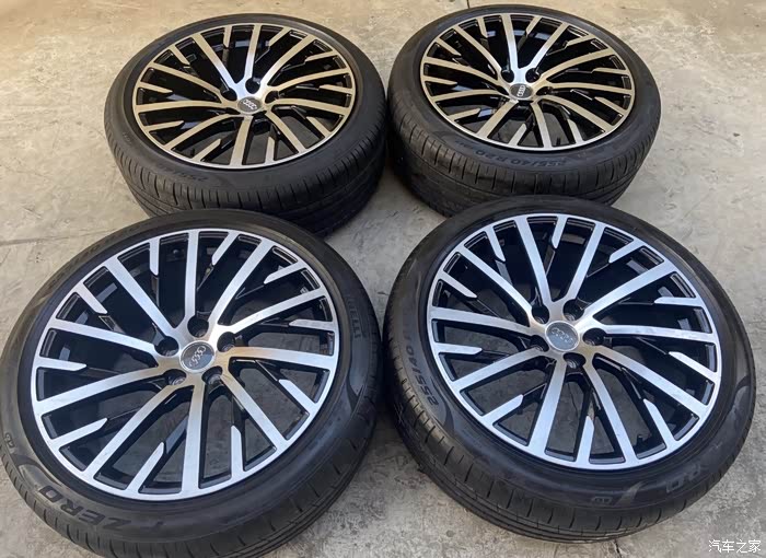 新款奥迪a8轮毂20寸带胎一套拆车件